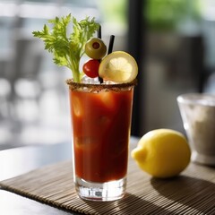 Fototapeta premium Bloody Mary Cocktail