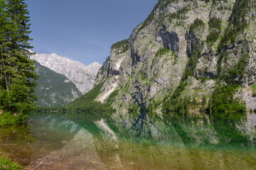 Fototapeta na wymiar Lake Konigssee in summer, Germany