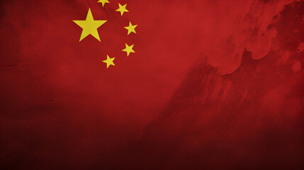 China Flag Background. ai
