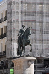 Estatua de Carlos IIII en Madrid