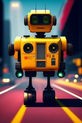 Fototapeta premium Robot