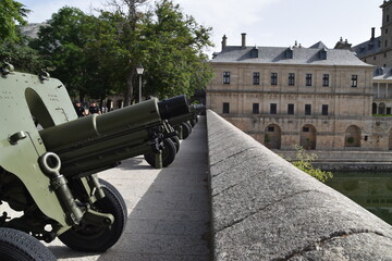 Ca&ntilde;&oacute;n Guardia Real Monasterio de San Lorenzo de El Escorial