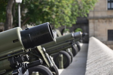 Ca&ntilde;&oacute;n Guardia Real Monasterio de San Lorenzo de El Escorial