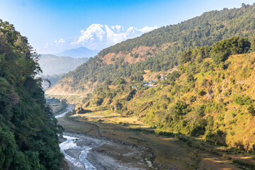 Seti River Gorge at Pokhara Nepal