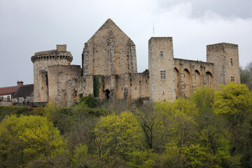 Fototapeta na wymiar La Madeleine Castle - Chevreuse - Yvelines - Ile-de-France - France