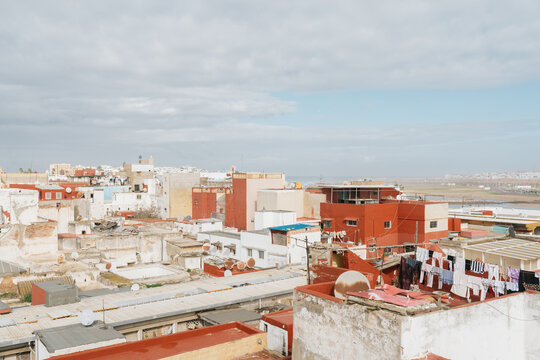 Rabat cityscape under the sun