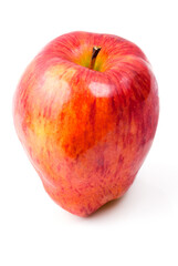Red apple isolated on white background