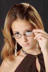 Portrait of a young teenager