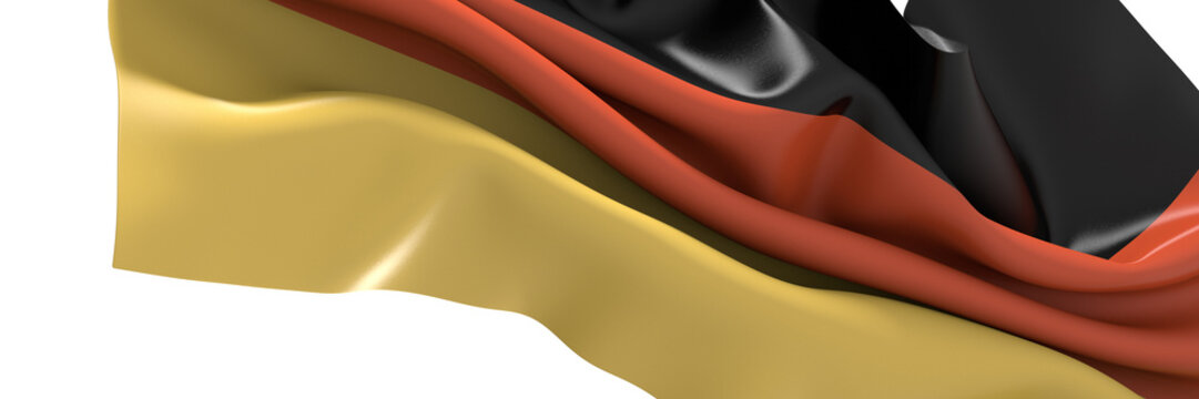 National pride: The German flag in full glory