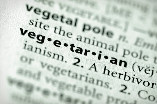 Selective focus on the word "vegetarian". Many more word photos in my portfolio...