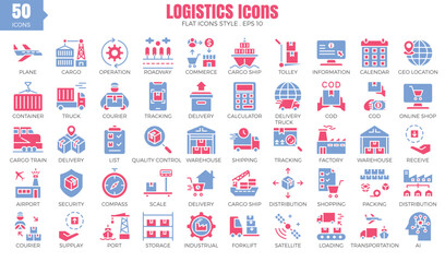 A set pack of Logistics (flat) style.
The collection includes of business developments,programing , web design,app design and more.
