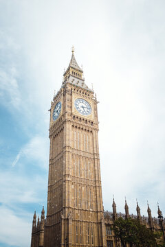 The houses of parliament in London, UK