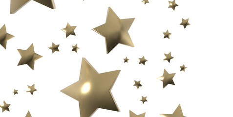 XMAS stars background, sparkle lights confetti falling. magic shining Flying christmas stars on night
