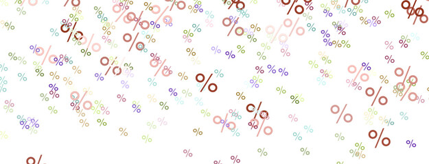 sale digital percent in transparent