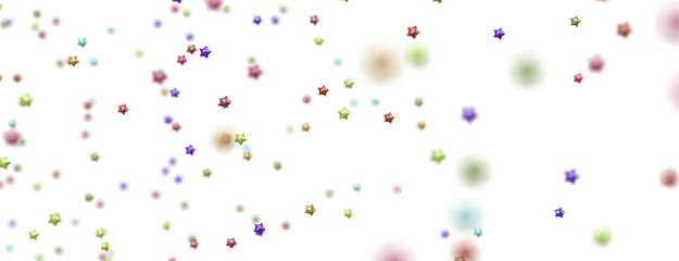 XMAS Holiday  colourful lden decoration, glitter frame isolated -