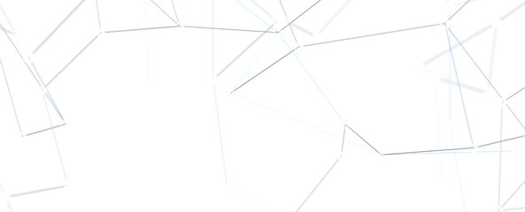 Abstract digital background of points and lines. Glowing plexus. Big data. Network or connection. - PNG transparent