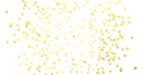 XMAS Stars - stars background, sparkle lights confetti falling. magic shining Flying christmas stars on night  (PNG transparent)