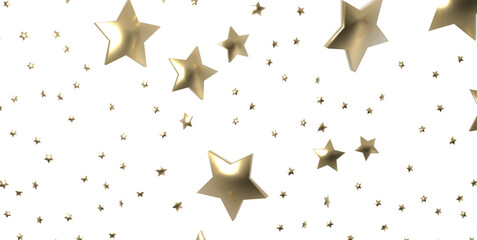 XMAS stars background, sparkle lights confetti falling. magic shining Flying christmas stars on night  - PNG transparent