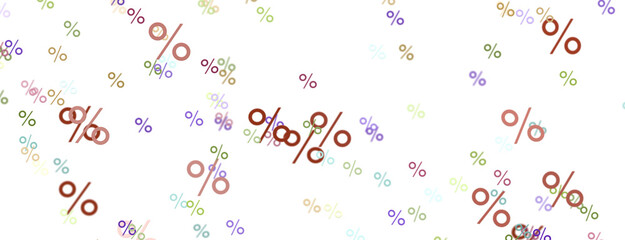 Blurred sale background. 3d - PNG transparent