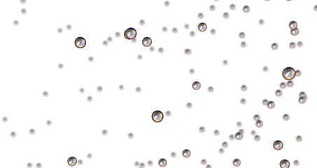 Motion of digital data flow. Communication and technology network concept with moving lines and dots