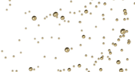 Futuristic geometric double data flow background with connecting dots and lines. Abstract digital