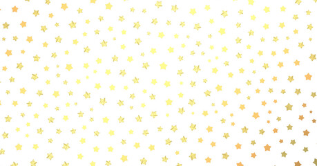XMAS Stars - A gray whirlwind of golden snowflakes and stars. New (PNG transparent)