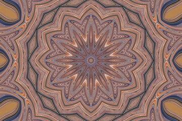 Abstract kaleidoscope background
