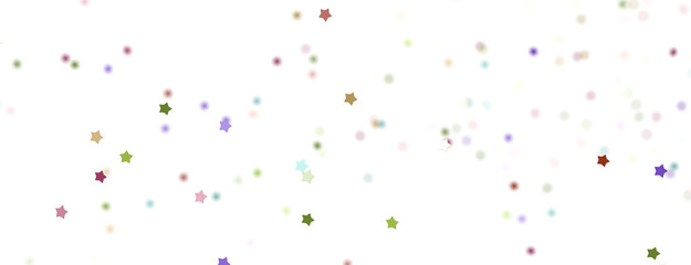 colorful XMAS Stars - Glossy 3D Christmas star icon. Design element for holidays. -