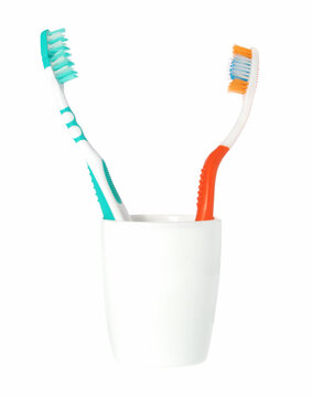 Tooth-brush. An accessory of a toilet to cleaning a teeth
