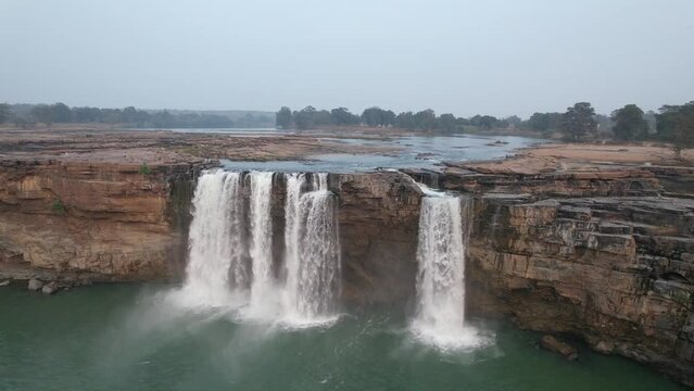 Chirakoot waterfall in Chhattishgarh, India