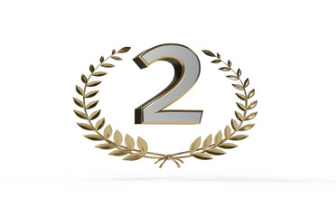 Honoring Second: Mesmeric 3D Illustration of Second Place Award