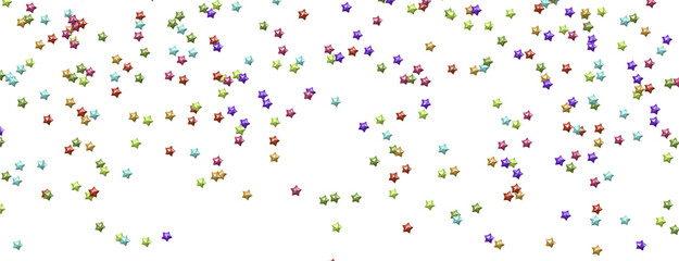 XMAS colored stars -