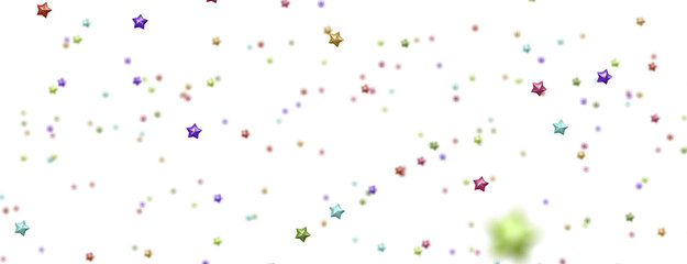 XMAS colored stars -