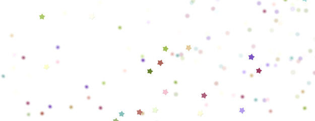 XMAS A colored whirlwind of snowflakes and stars. New