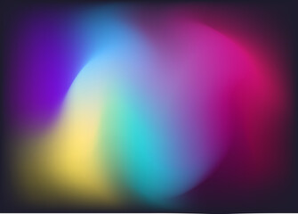 gradient banner. vector neon colors background