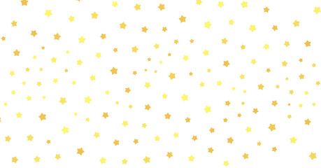 Stars - golden stars - (PNG transparent)