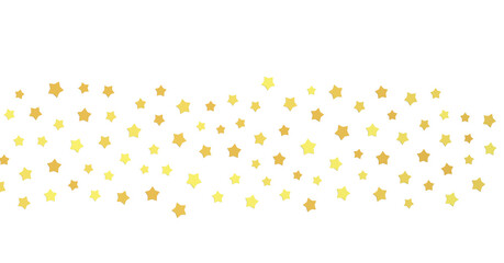 XMAS Stars - stars. Confetti celebration, Falling golden abstract decoration for party, birthday celebrate, (PNG transparent)
