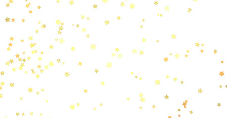 XMAS Stars - stars background, sparkle lights confetti falling. magic shining Flying christmas stars on night  (PNG transparent)