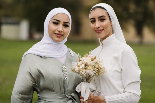 Arab female friends