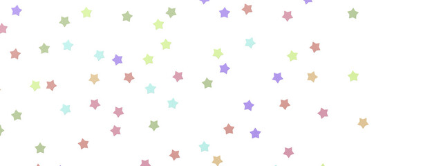 XMAS Stars - Festive christmas card. Isolated illustration white background. -