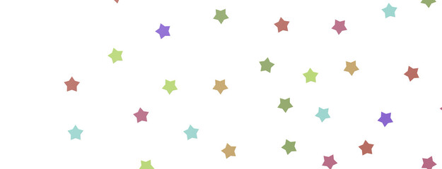 colorful  whirlwind of golden snowflakes and stars. New