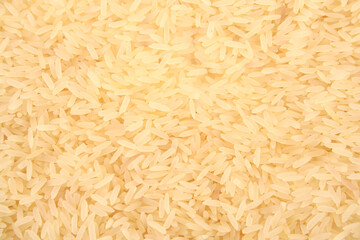 Raw rice. Food indridient and texture