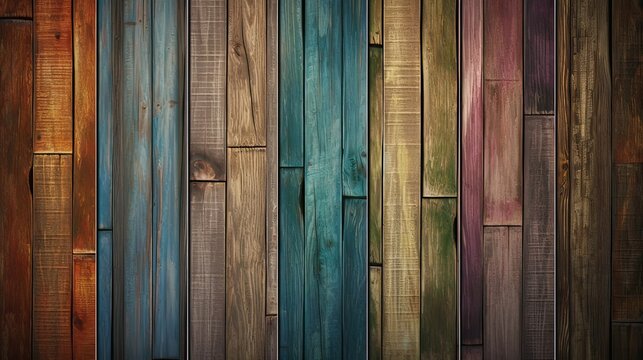 Natural wood texture for background. Generative AI