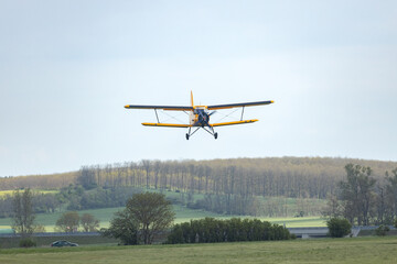 Propeller plane