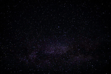 Long exposure shot of the stars 