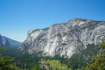 Fototapeta na wymiar Amazing view at Yosemite National Park in California
