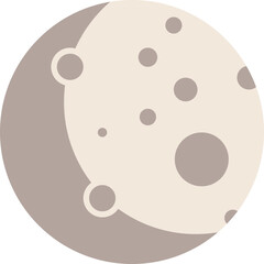 Fototapeta premium Moon Icon