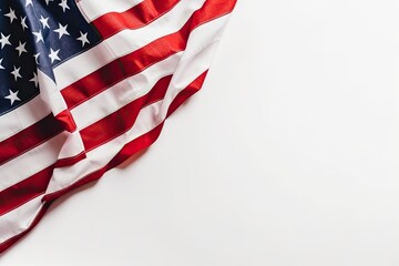 Great for celebrating the Fourth of July, the Day of Remembrance of American Soldiers. the national flag of the USA. the national holiday of America. Generative AI