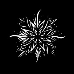 Snowflake - High Quality Vector Logo - Vector illustration ideal for T-shirt graphic