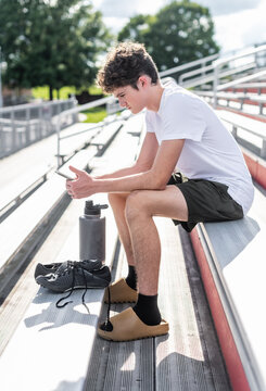 Track practice.